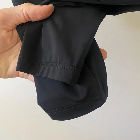 NWT Misha Collection Regina Black Deep V Crop Top - Picture 5 of 10